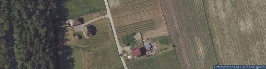 Zdjęcie satelitarne Gościeradów-Folwark ul.