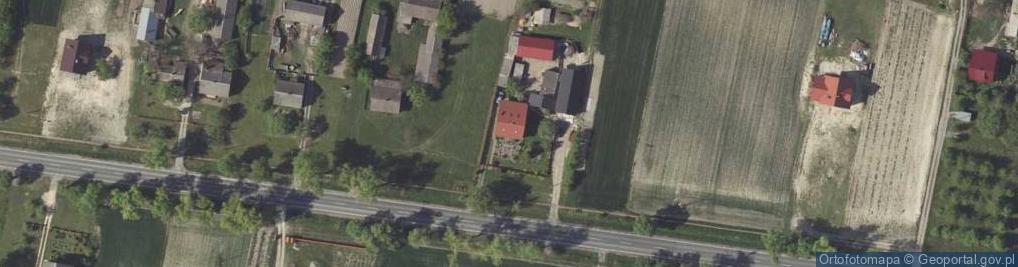 Zdjęcie satelitarne Gościeradów-Folwark ul.