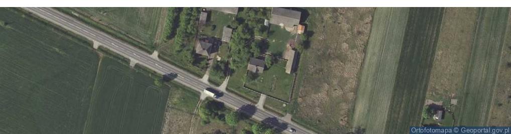 Zdjęcie satelitarne Gościeradów-Folwark ul.