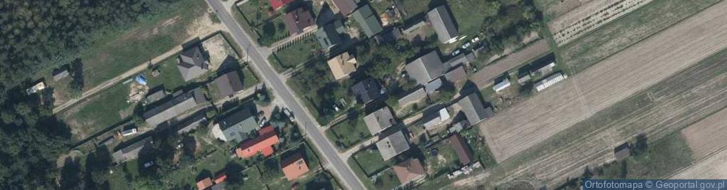 Zdjęcie satelitarne Gózd Lipiński ul.