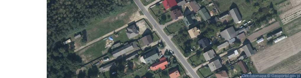 Zdjęcie satelitarne Gózd Lipiński ul.