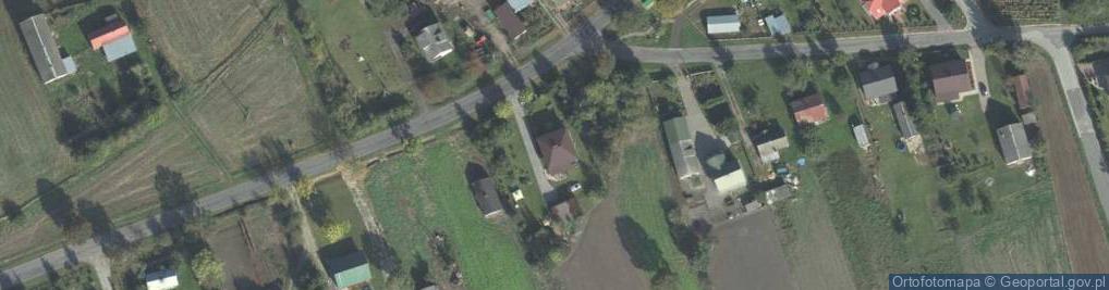 Zdjęcie satelitarne Gozdów ul.