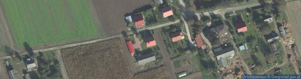 Zdjęcie satelitarne Gozdów ul.