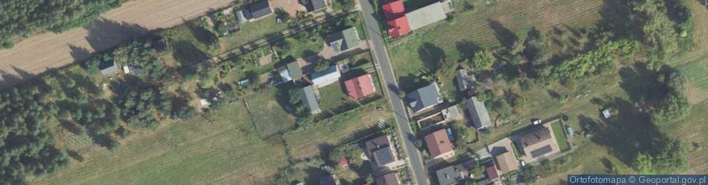 Zdjęcie satelitarne Gozdów ul.