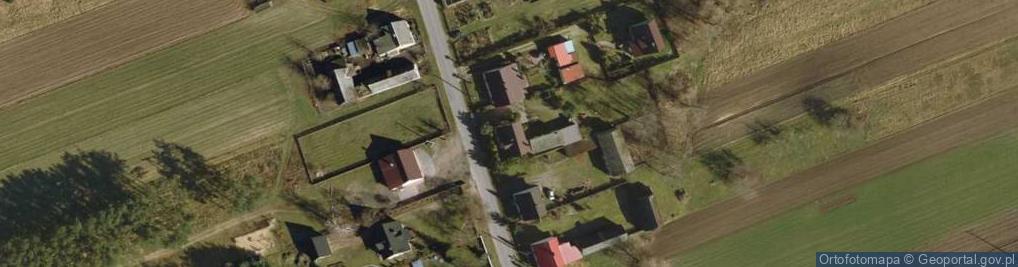 Zdjęcie satelitarne Gozdów ul.