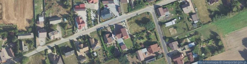 Zdjęcie satelitarne Gozdów ul.