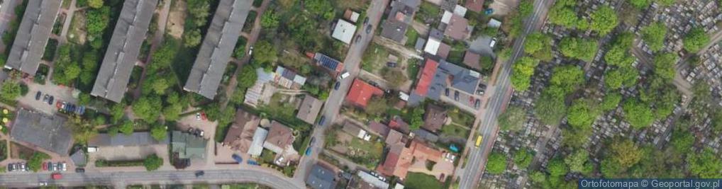 Zdjęcie satelitarne Gołębia ul.