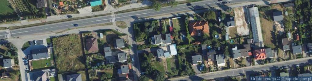 Zdjęcie satelitarne Goździkowa ul.