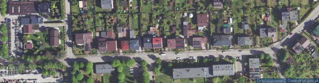 Zdjęcie satelitarne Górników z Danuty ul.