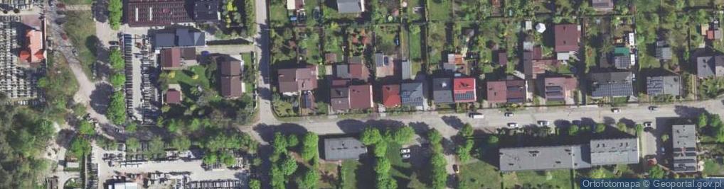 Zdjęcie satelitarne Górników z Danuty ul.