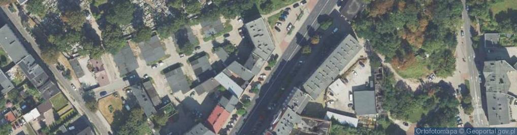 Zdjęcie satelitarne Górnośląska ul.