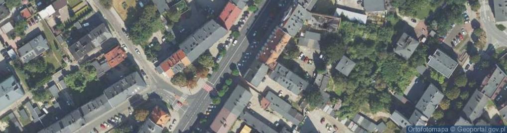 Zdjęcie satelitarne Górnośląska ul.