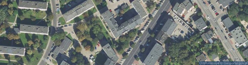 Zdjęcie satelitarne Górnośląska ul.
