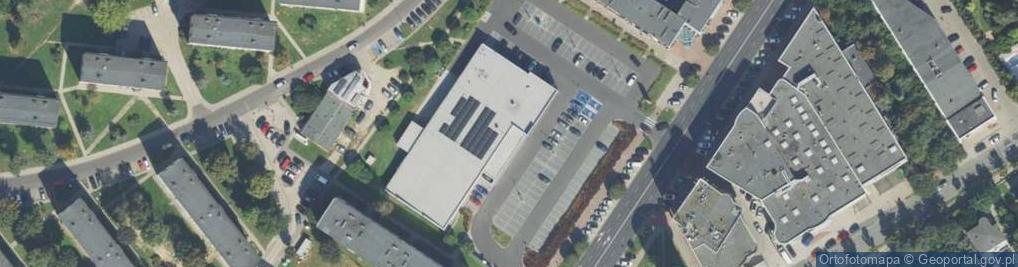 Zdjęcie satelitarne Górnośląska ul.
