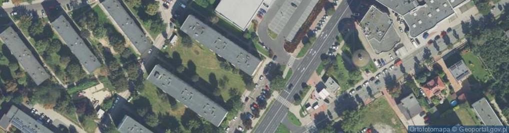 Zdjęcie satelitarne Górnośląska ul.
