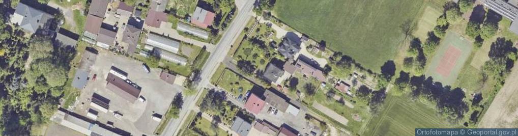 Zdjęcie satelitarne Górnośląska ul.