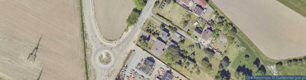 Zdjęcie satelitarne Górnośląska ul.