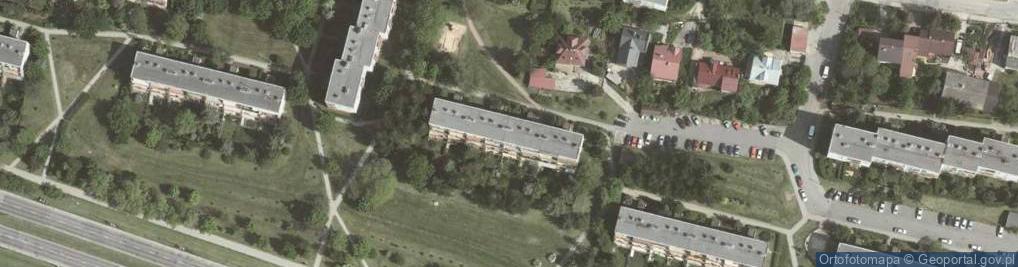 Zdjęcie satelitarne Gołaśka ul.