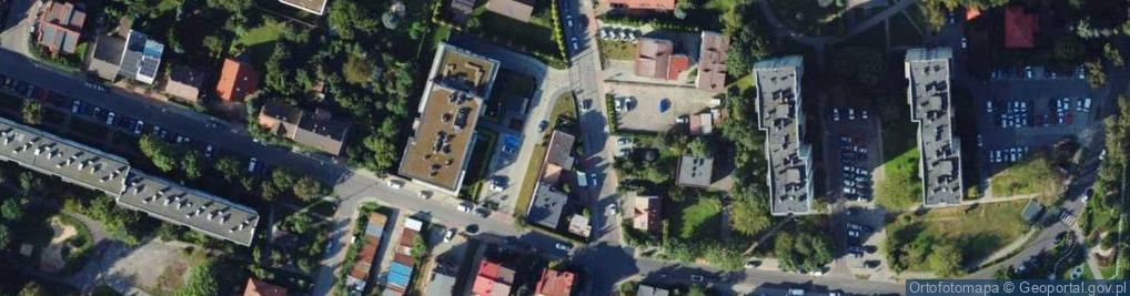 Zdjęcie satelitarne Górników ul.