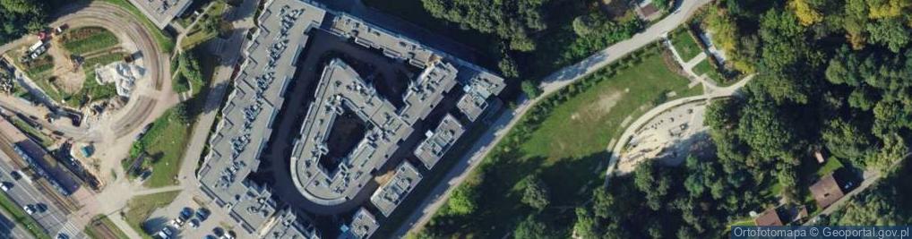 Zdjęcie satelitarne Górników ul.
