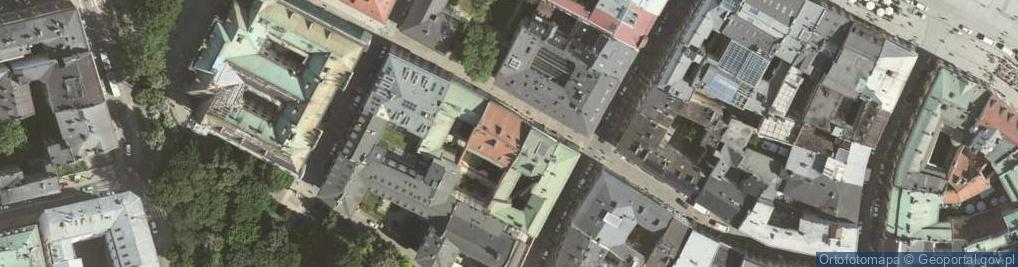 Zdjęcie satelitarne Gołębia ul.