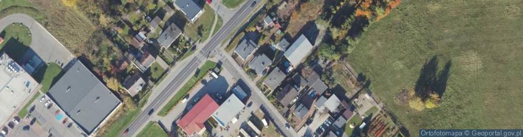 Zdjęcie satelitarne Górna ul.
