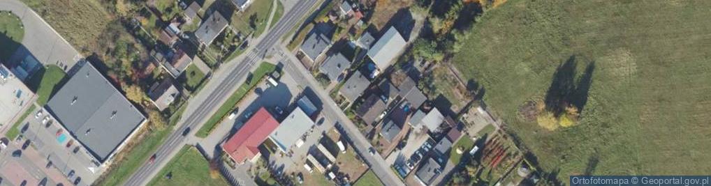 Zdjęcie satelitarne Górna ul.