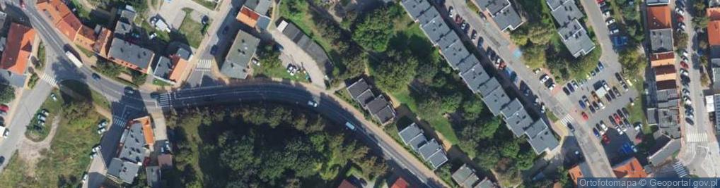 Zdjęcie satelitarne Górna ul.