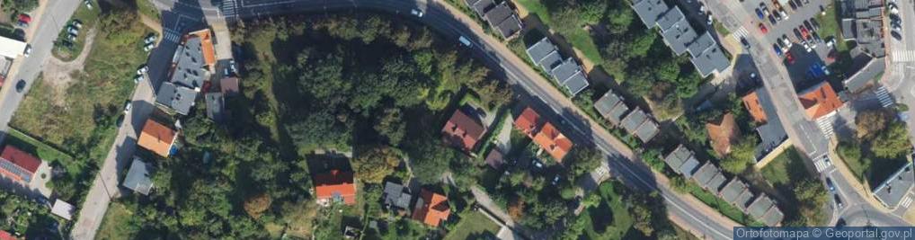 Zdjęcie satelitarne Górna ul.