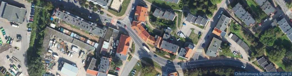 Zdjęcie satelitarne Górna ul.