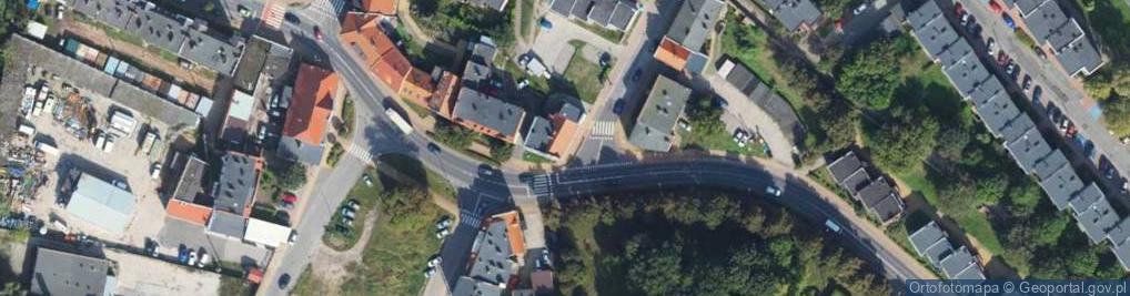 Zdjęcie satelitarne Górna ul.