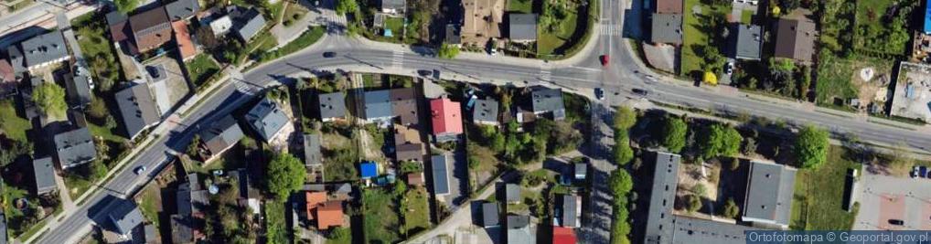 Zdjęcie satelitarne Górna ul.