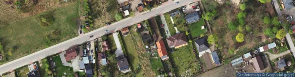 Zdjęcie satelitarne Górnicza ul.