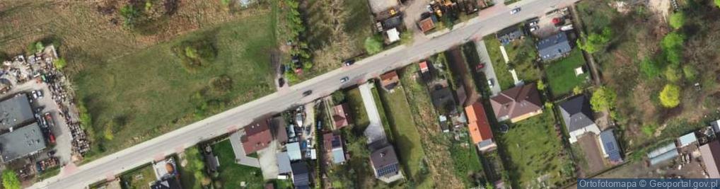 Zdjęcie satelitarne Górnicza ul.