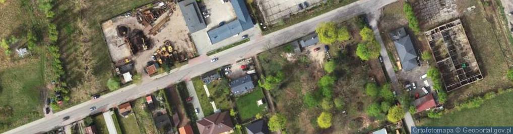 Zdjęcie satelitarne Górnicza ul.