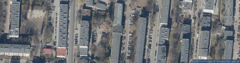 Zdjęcie satelitarne Górna ul.