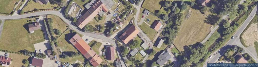 Zdjęcie satelitarne Górna ul.