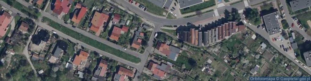 Zdjęcie satelitarne Górnicza ul.