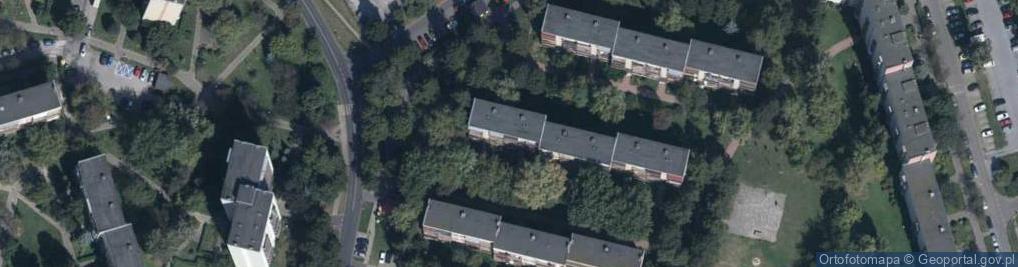 Zdjęcie satelitarne Gościnna ul.