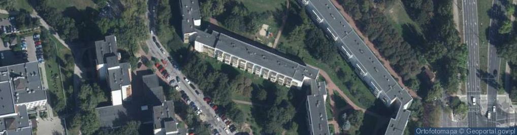 Zdjęcie satelitarne Górska ul.