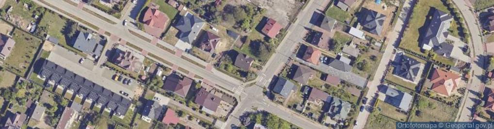 Zdjęcie satelitarne Górna ul.