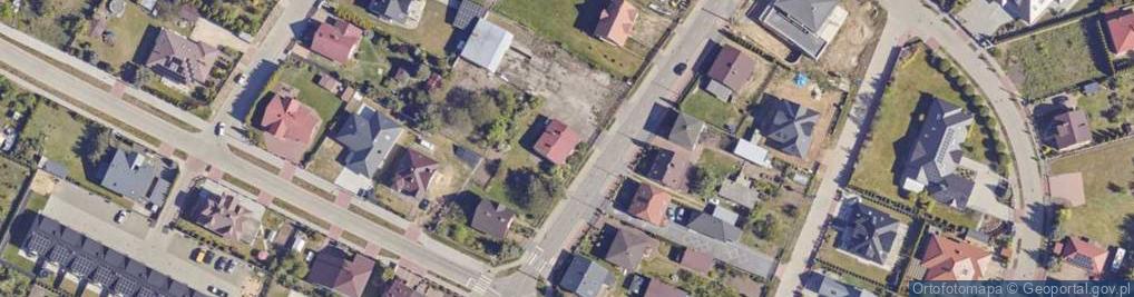 Zdjęcie satelitarne Górna ul.