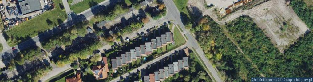Zdjęcie satelitarne Gojawiczyńskiej Poli ul.