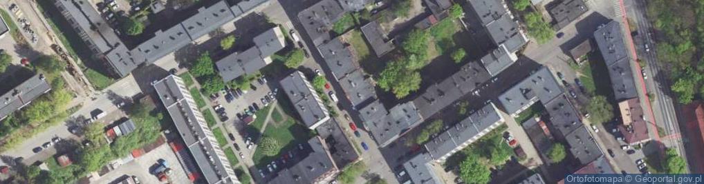 Zdjęcie satelitarne Górnicza ul.