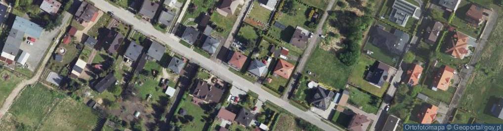 Zdjęcie satelitarne Górnośląska ul.