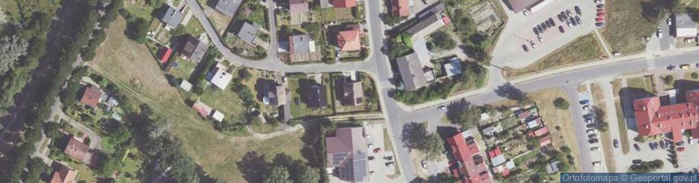 Zdjęcie satelitarne Górników ul.