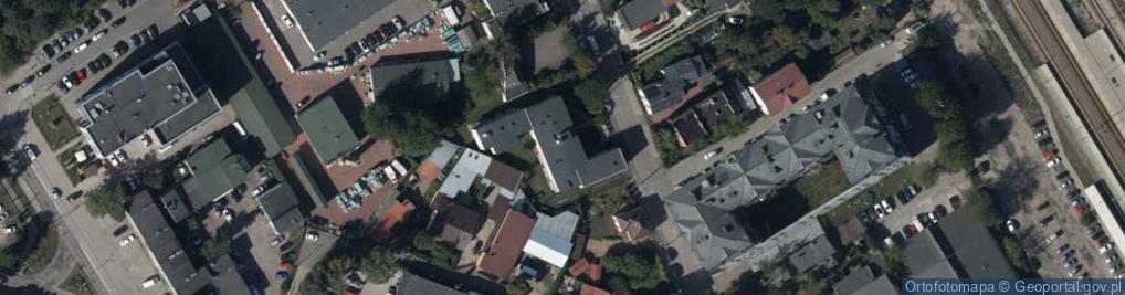 Zdjęcie satelitarne Górna ul.