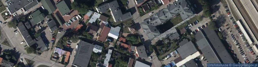 Zdjęcie satelitarne Górna ul.