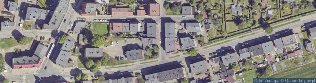 Zdjęcie satelitarne Górnicza ul.