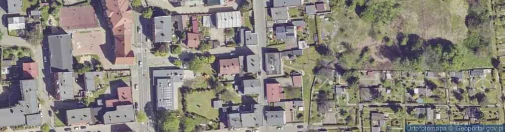 Zdjęcie satelitarne Górnicza ul.